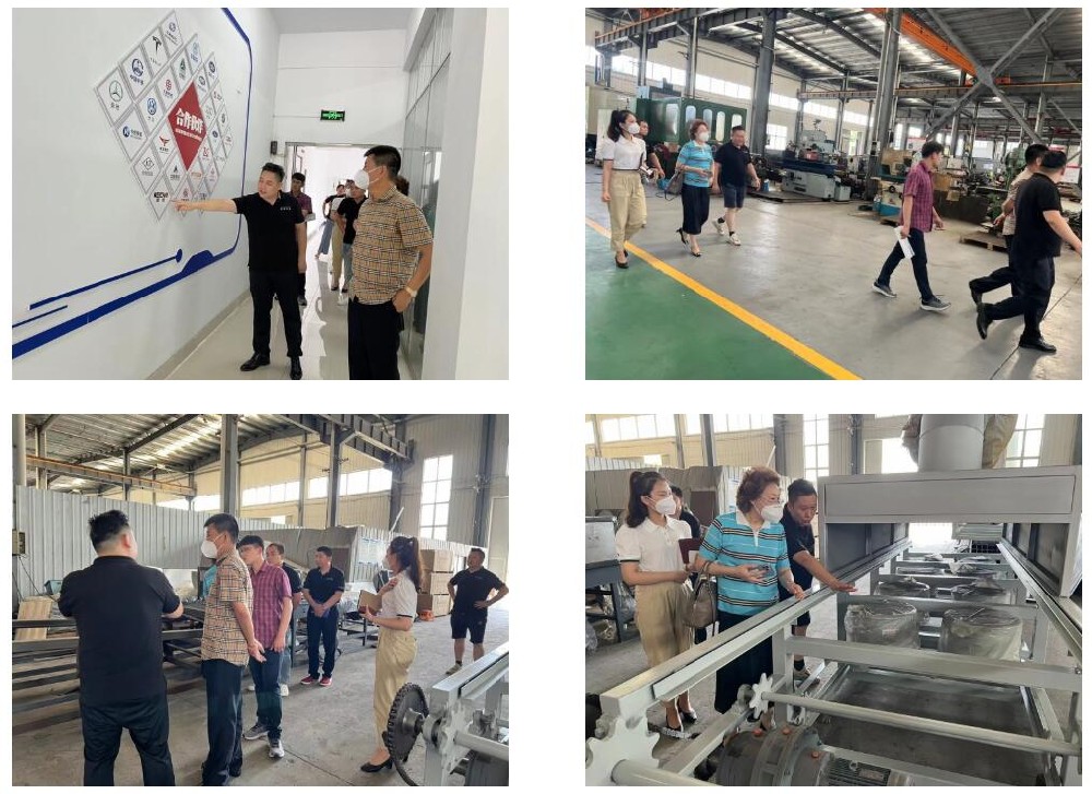 汽車零部件企業(yè)客戶來(lái)我司參觀考察